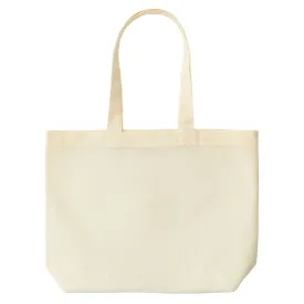 12 ct Large Cotton Basic Grocery Tote Bags - By Dozen