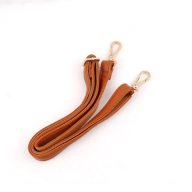 130cm Long New PU Leather Shoulder Bag Handle DIY Purse Strap 4 color Available Handbags Belts Strap Bag Accessory  PU Leather