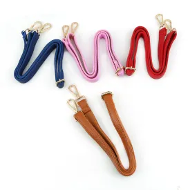 130cm Long New PU Leather Shoulder Bag Handle DIY Purse Strap 4 color Available Handbags Belts Strap Bag Accessory  PU Leather