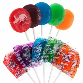 16 Pc Charms Sweet Pops Lollipops Colorful Sucker Stick Candy Lollypops Party