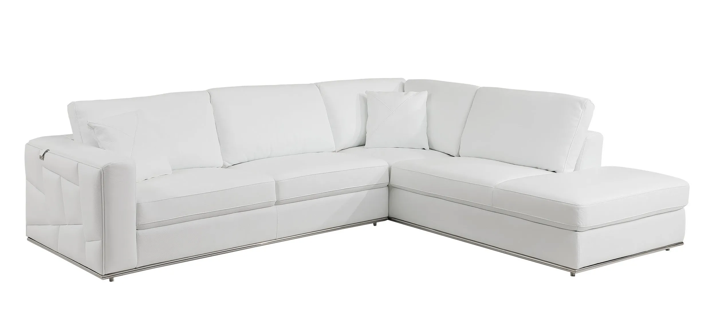 998 - White RAF Sectional Sofa