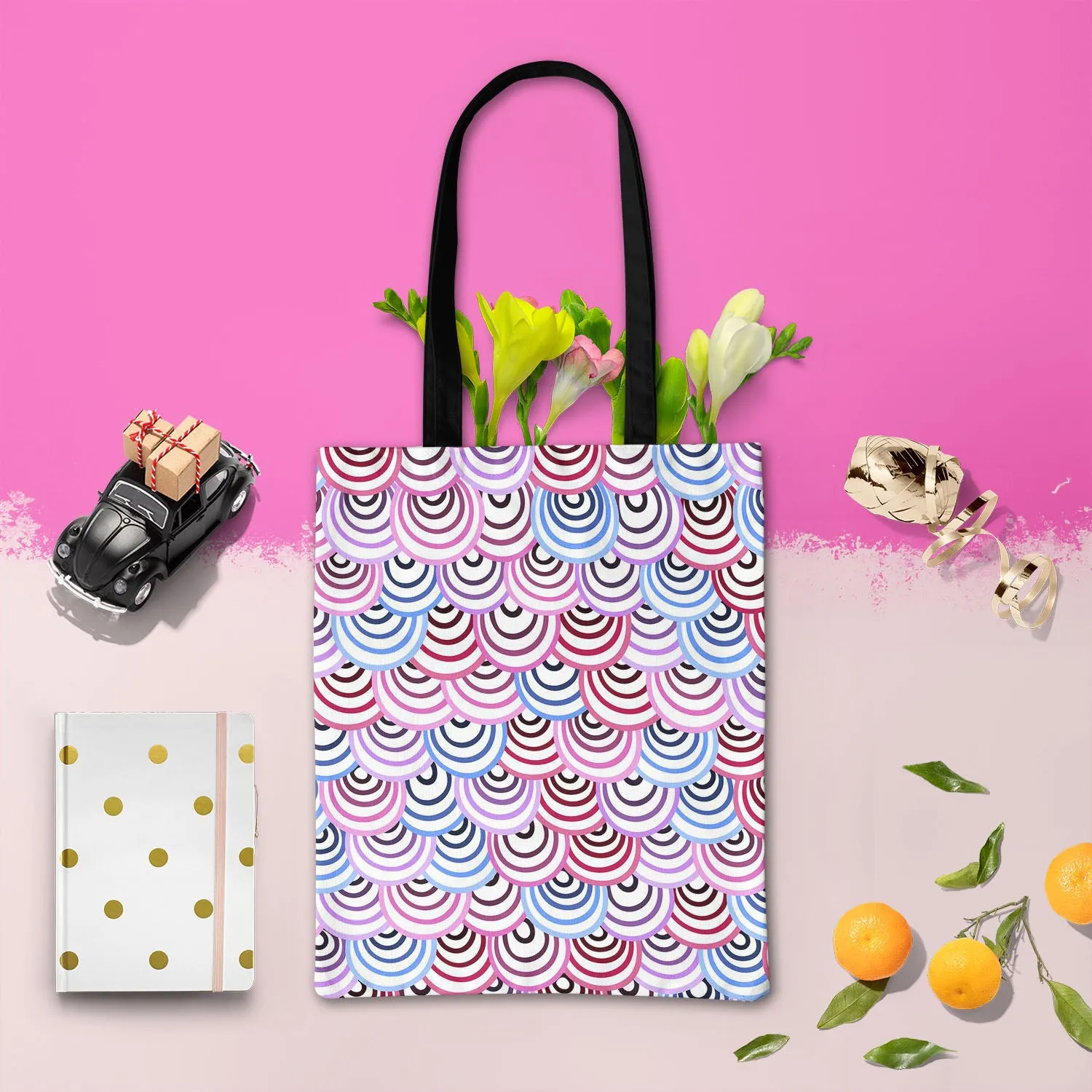 Abstract Doodles D2 Tote Bag Shoulder Purse | Multipurpose