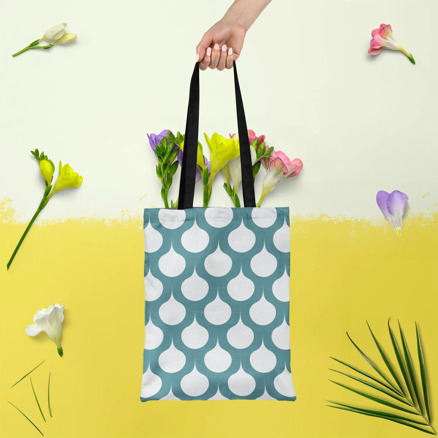 Abstract Ornament D2 Tote Bag Shoulder Purse | Multipurpose