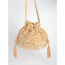 Adora By Ankita Gold Suki Bag