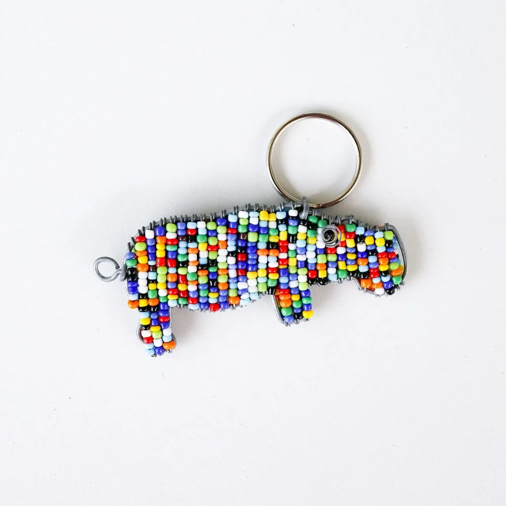 African Animal Keychains