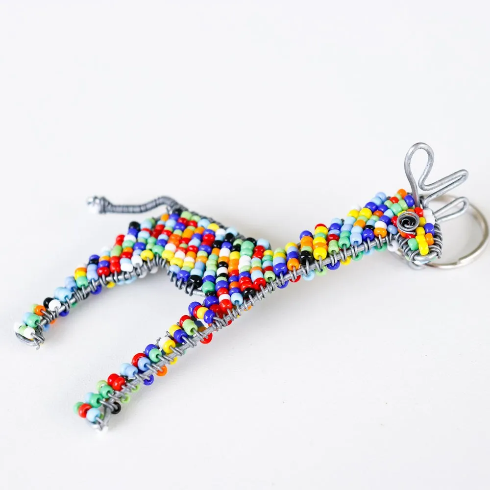African Animal Keychains