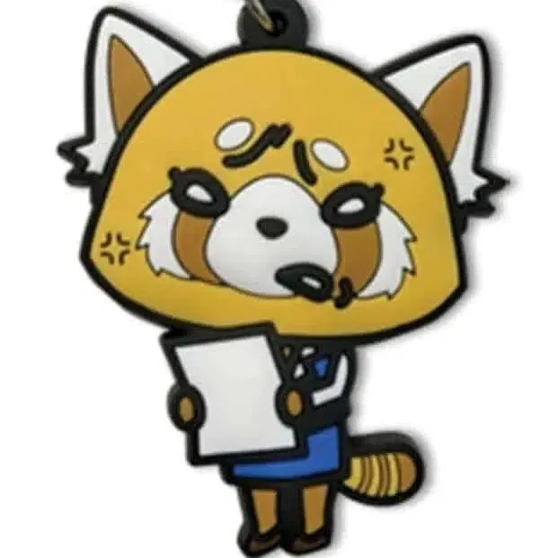 Aggretsuko - Irritated Retsuko Keychain - Great Eastern - PVC