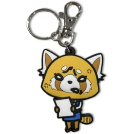 Aggretsuko - Irritated Retsuko Keychain - Great Eastern - PVC