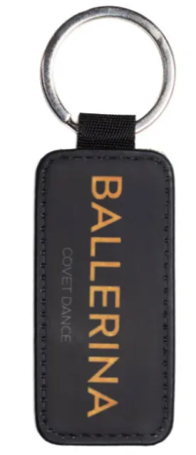 Ballerina Glitter Keychain