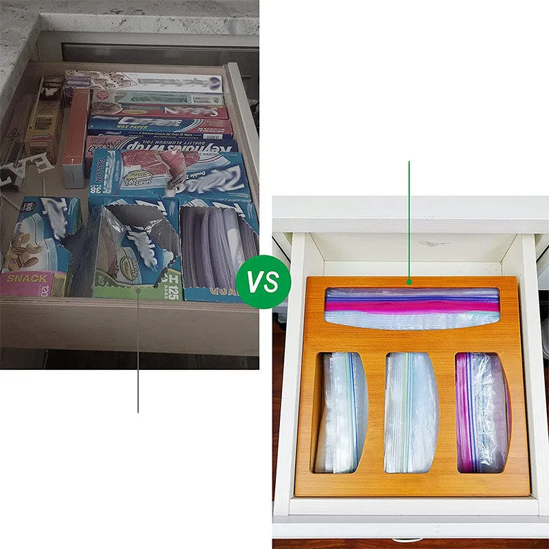 Bamboo Bag Organizer