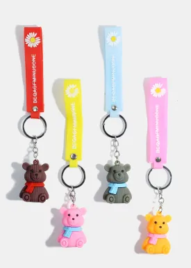 Bear Wristband Keychain