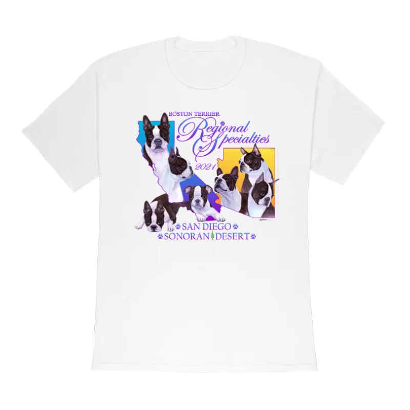 Beautiful Boston Terrier Regional Specialties Design! Bella   Canvas 3001 - Unisex Jersey Short Sleeve Tee