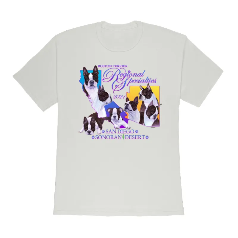 Beautiful Boston Terrier Regional Specialties Design! Bella   Canvas 3001 - Unisex Jersey Short Sleeve Tee