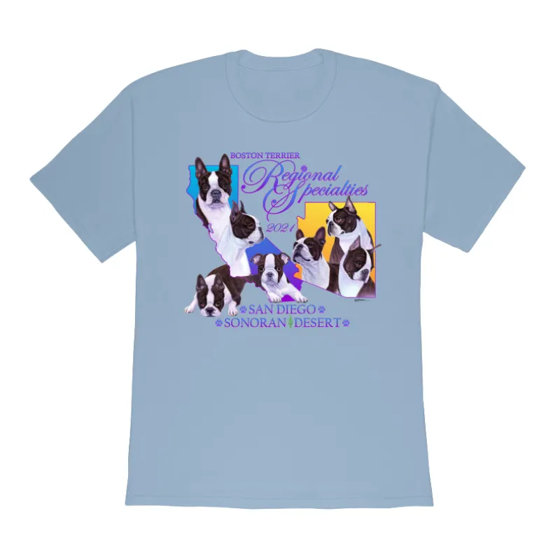 Beautiful Boston Terrier Regional Specialties Design! Bella   Canvas 3001 - Unisex Jersey Short Sleeve Tee
