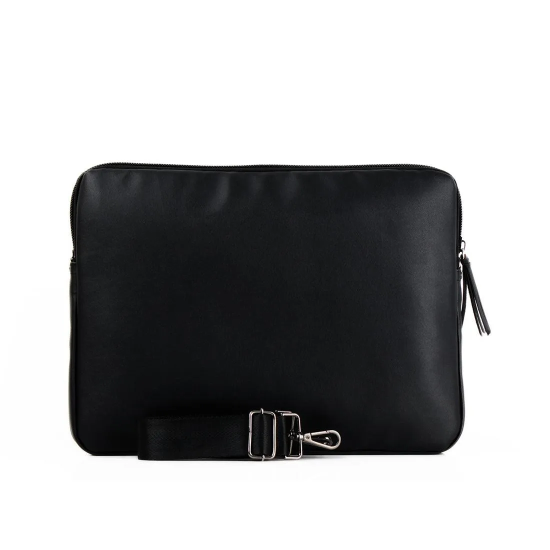 Black Mixed Laptop Sleeve Colorful Palm