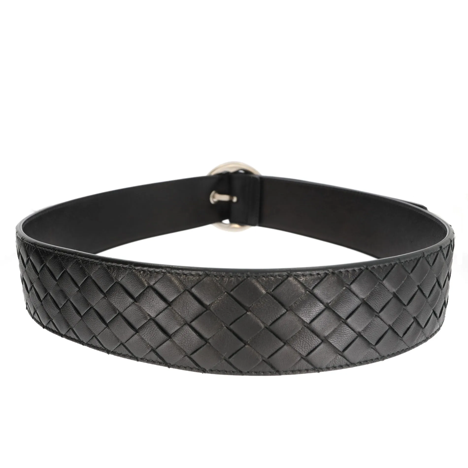 BOTTEGA VENETA Belt in Black Leather