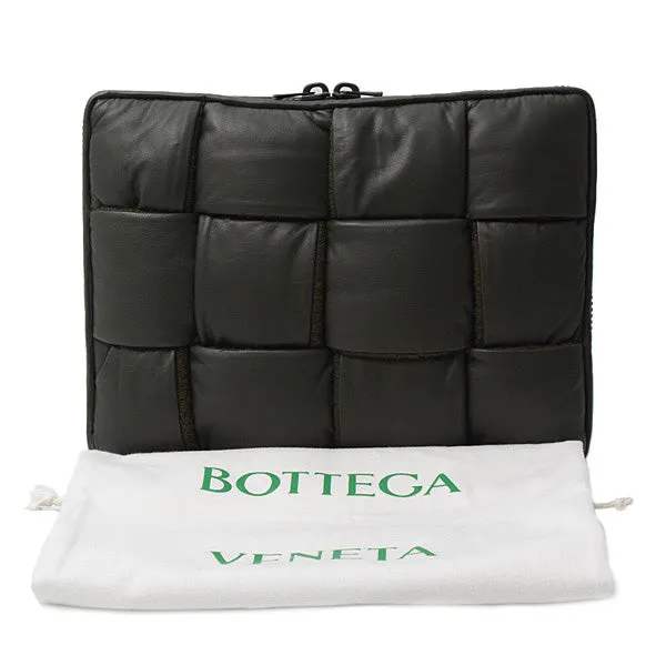 Bottega Veneta Lambskin Intrecciato Folded Clutch Bag 641039