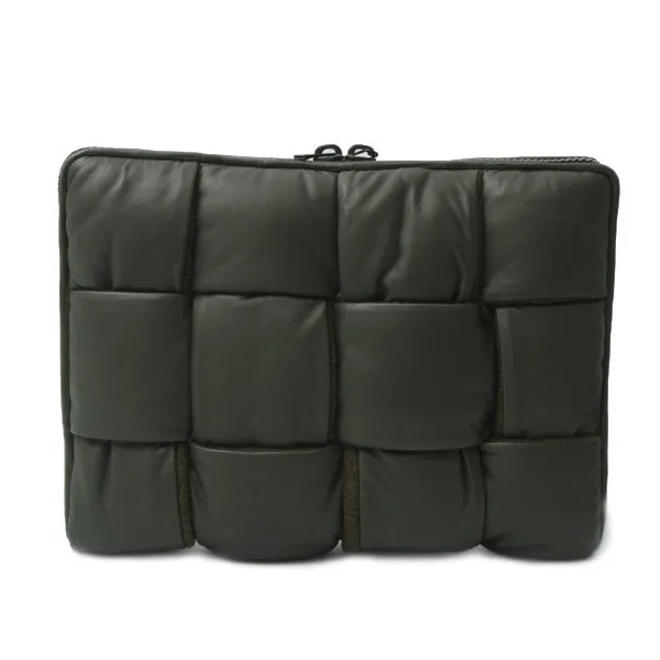 Bottega Veneta Lambskin Intrecciato Folded Clutch Bag 641039