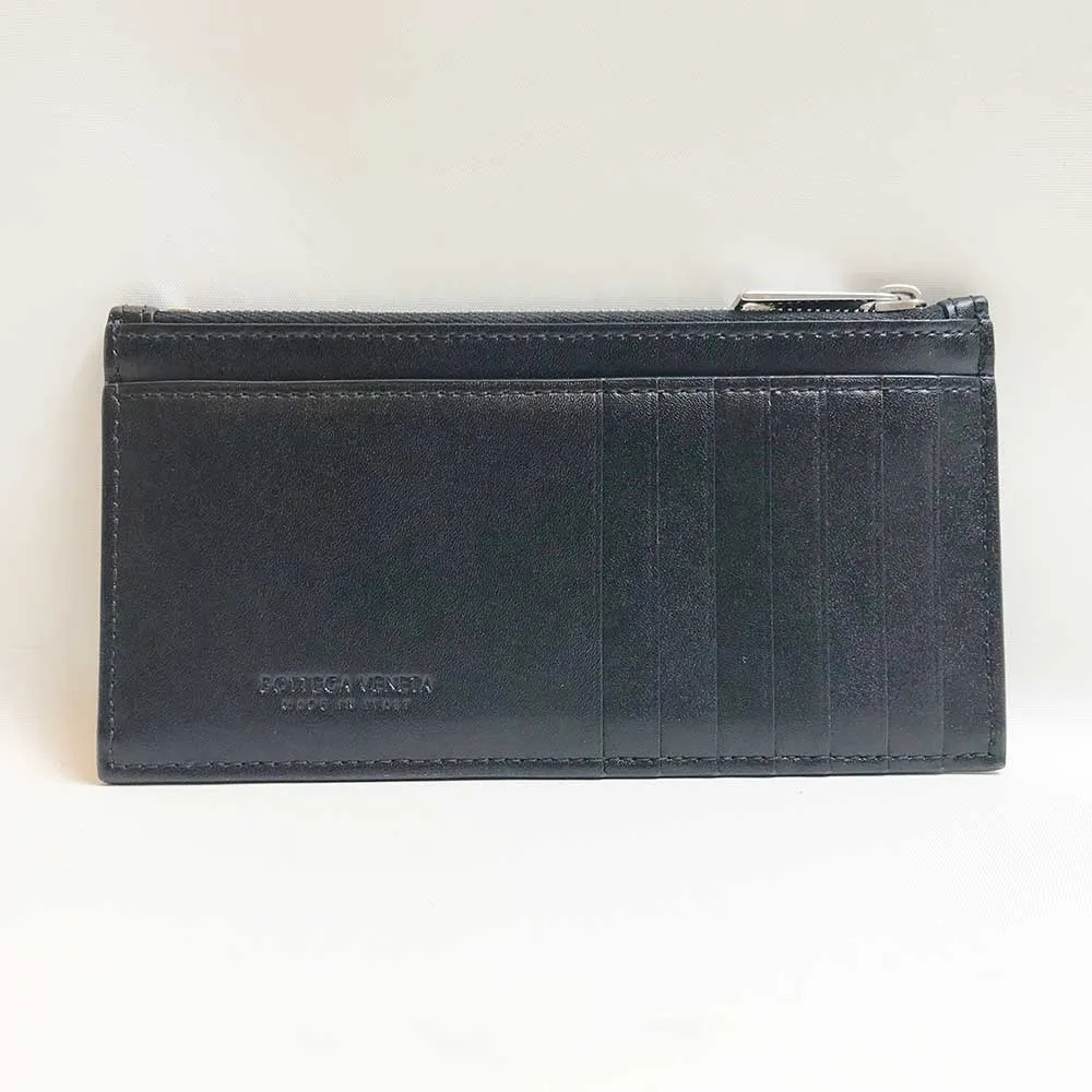 Bottega Veneta Leather Maxi Intrecciato Card Case