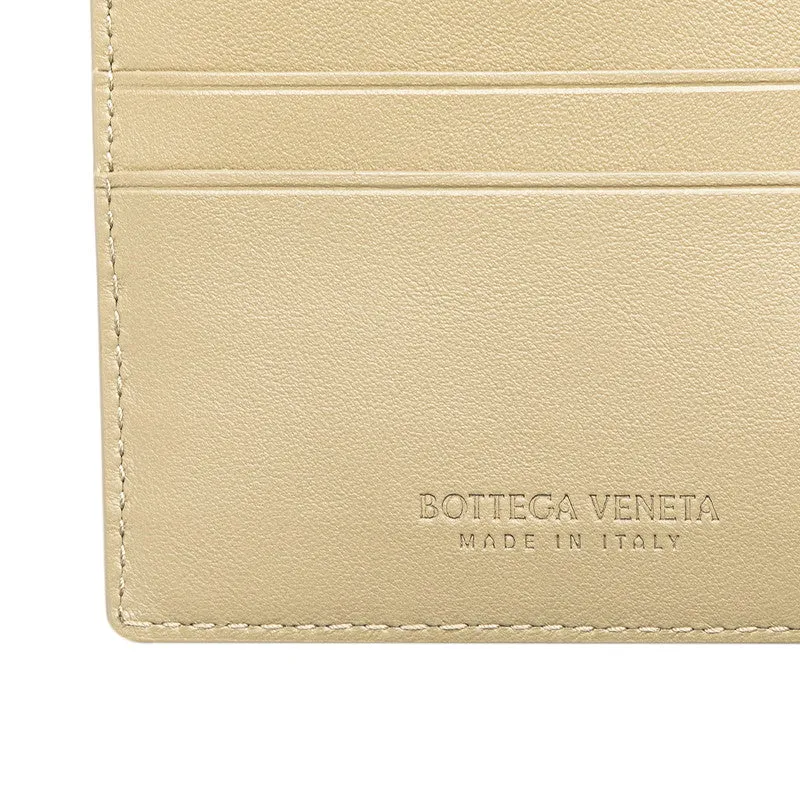 Bottega Veneta Leather Maxi Intrecciato Wallet