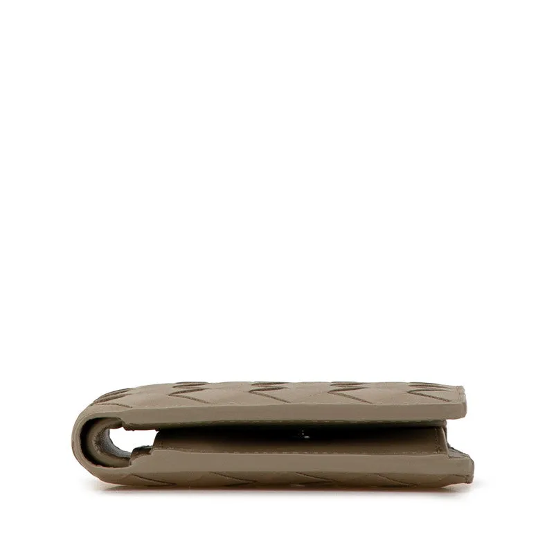 Bottega Veneta Leather Maxi Intrecciato Wallet