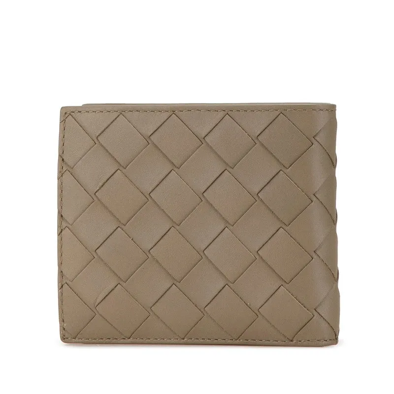 Bottega Veneta Leather Maxi Intrecciato Wallet