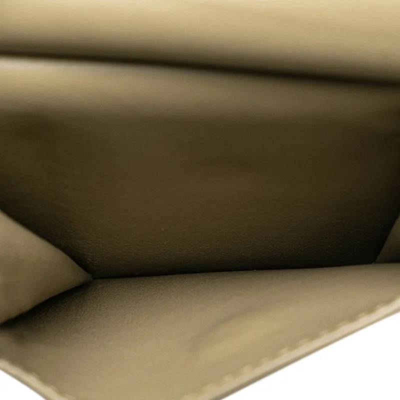 Bottega Veneta Leather Maxi Intrecciato Wallet