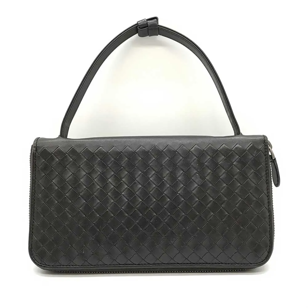 Bottega Veneta Leather Travel Wallet 169730