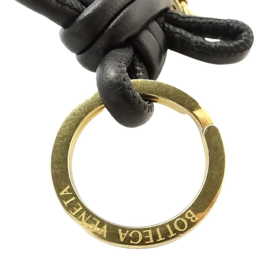 Bottega Veneta Leather Triangle Keyring