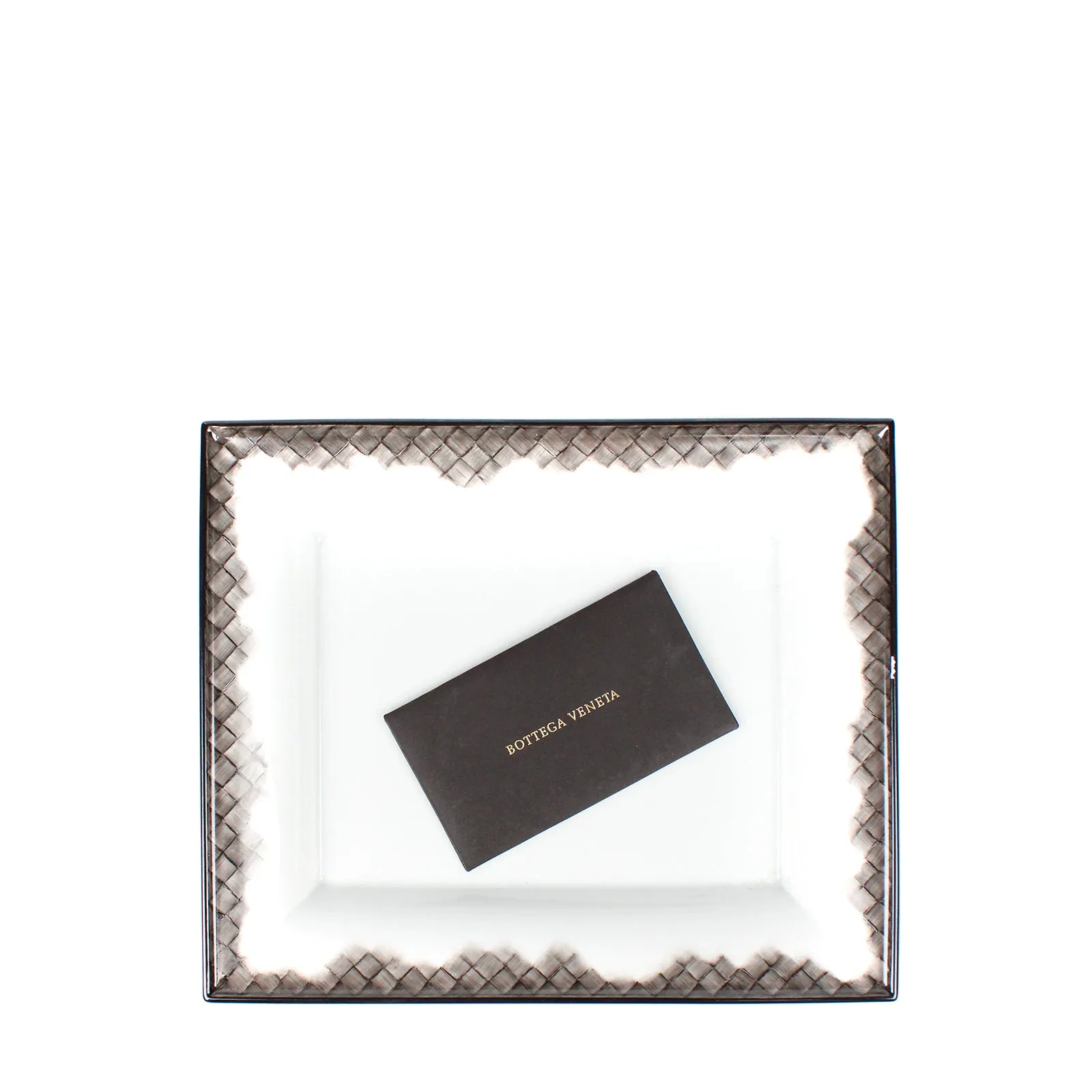 BOTTEGA VENETA - Vide Poche en céramique motif Intreccio