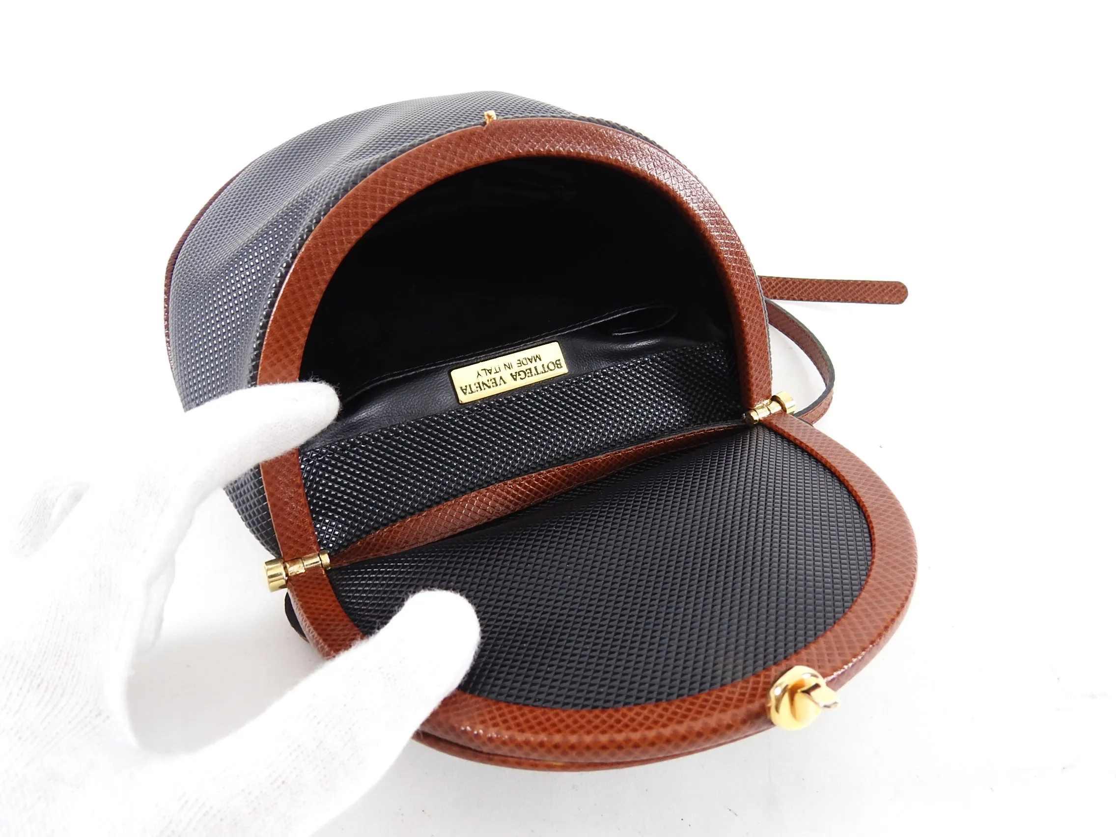 Bottega Veneta Vintage Marco Polo Small Creel Crossbody Bag