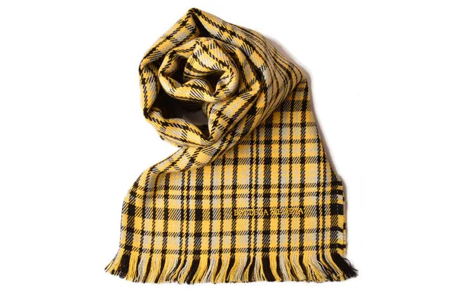 Bottega Veneta Wool Scarf Yellow/Black