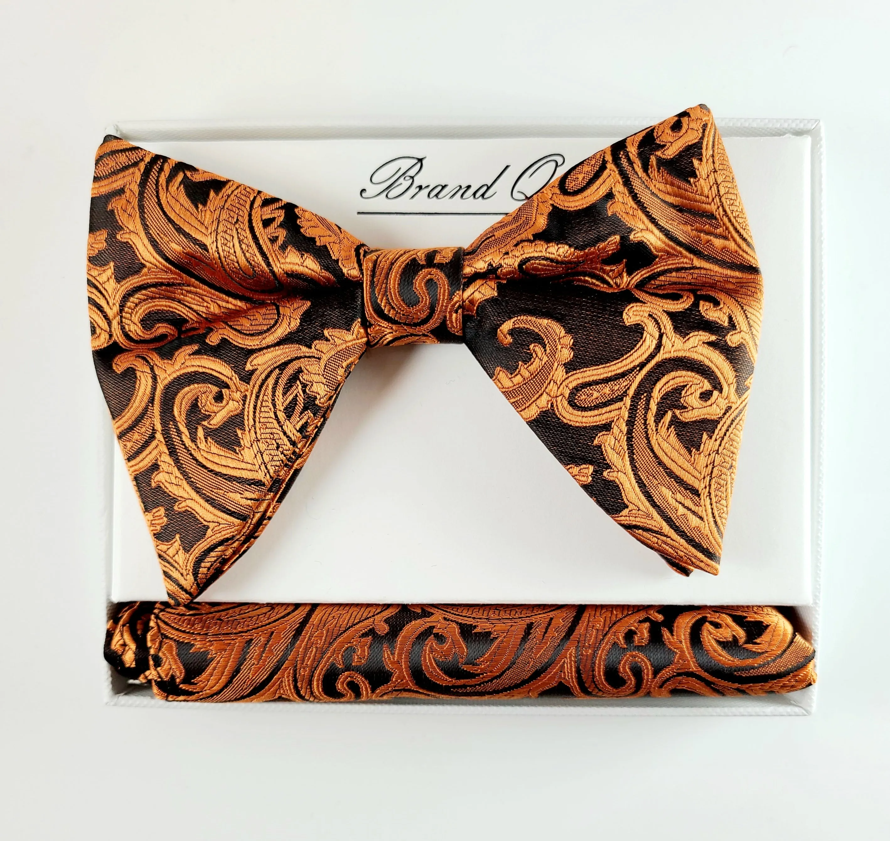 Brand Q Paisley Bow tie