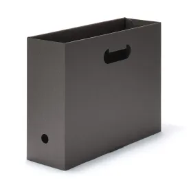 Cardboard File Box (5 Pack) - Dark Grey