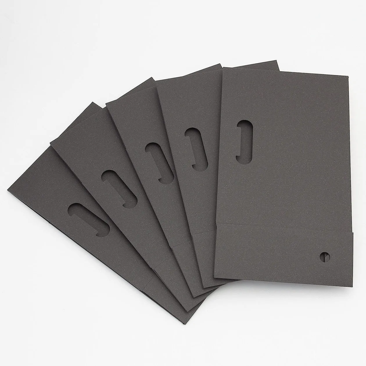 Cardboard File Box (5 Pack) - Dark Grey