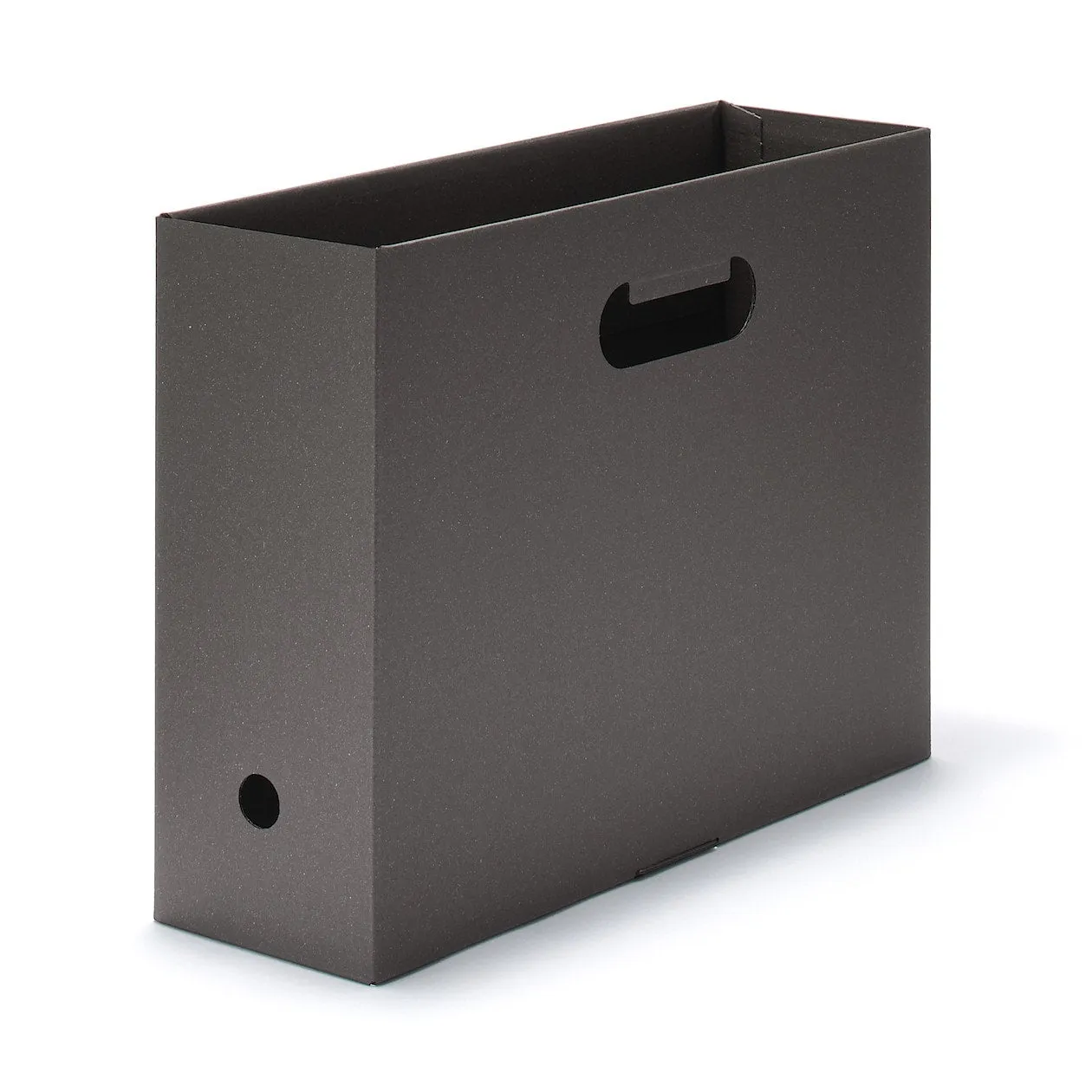 Cardboard File Box (5 Pack) - Dark Grey
