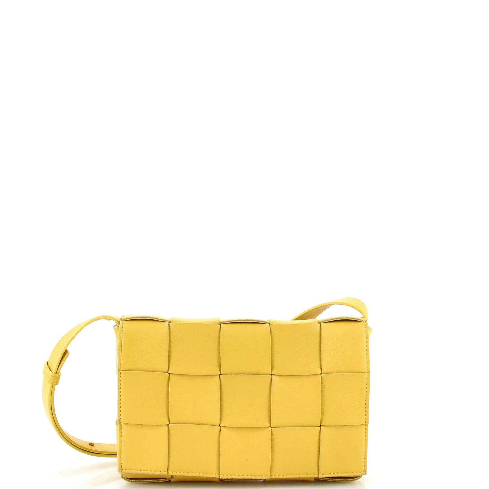 Cassette Crossbody Bag Maxi Intrecciato Leather