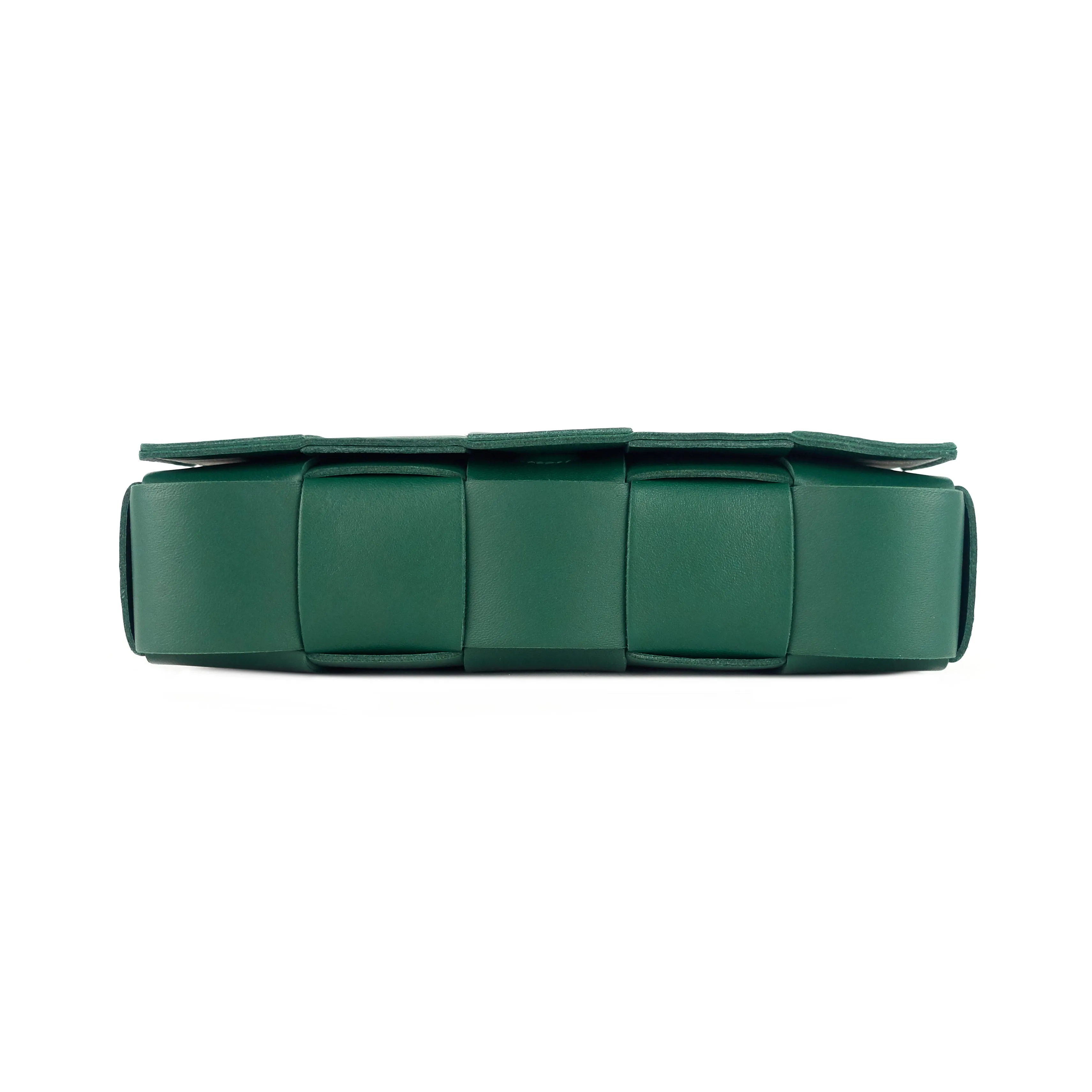 Cassette Intrecciato Leather Maxi Crossbody Bag