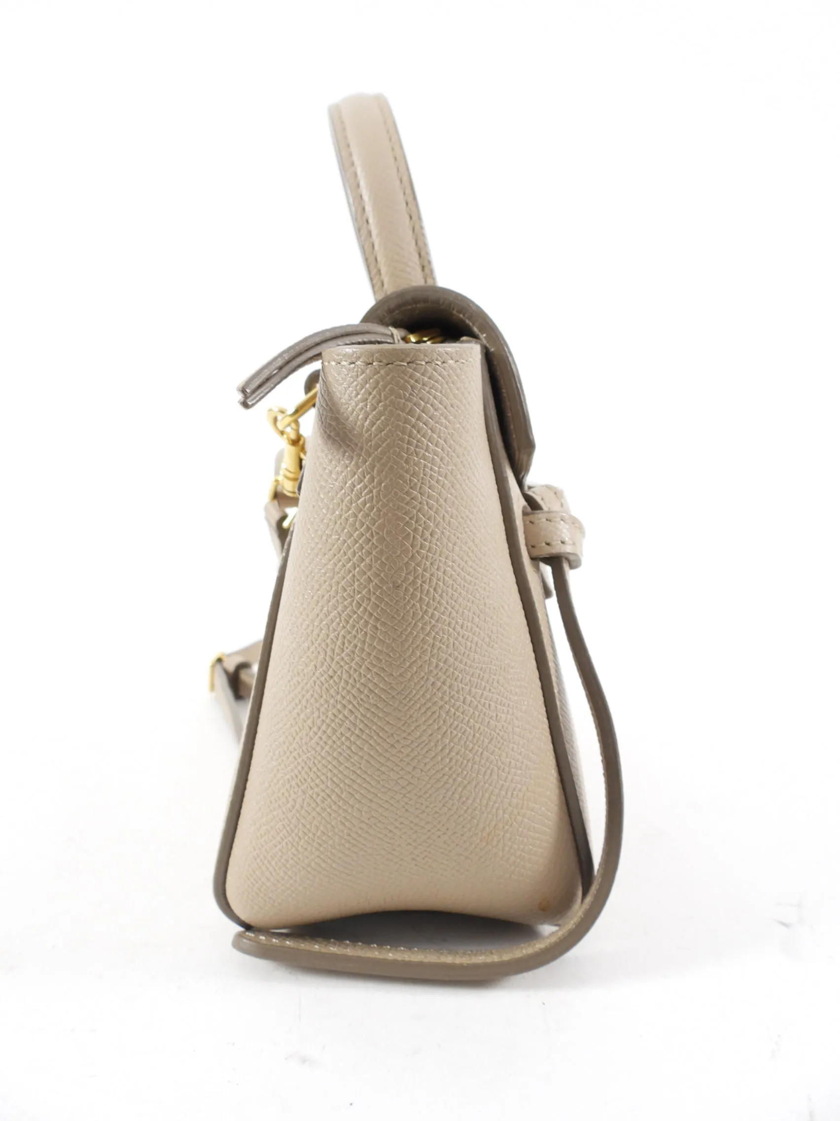 Celine Beige Pico Belt Bag Crossbody Bag