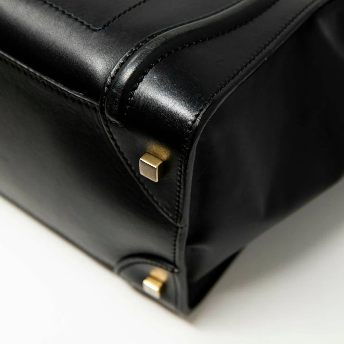 Celine Black Mini Luggage Tote
