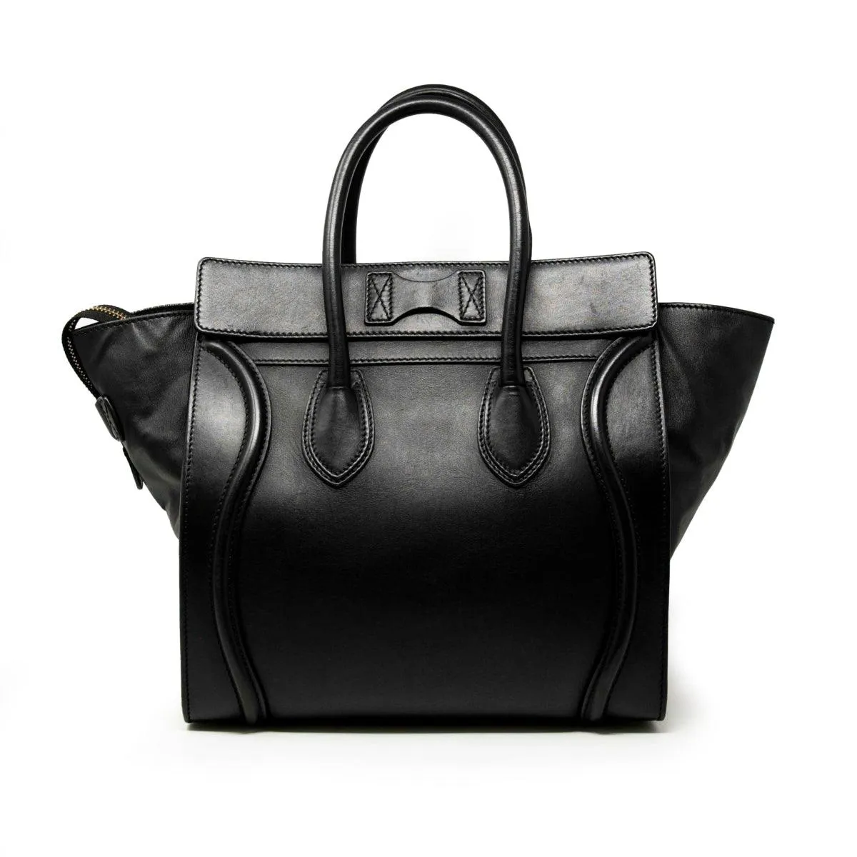 Celine Black Mini Luggage Tote