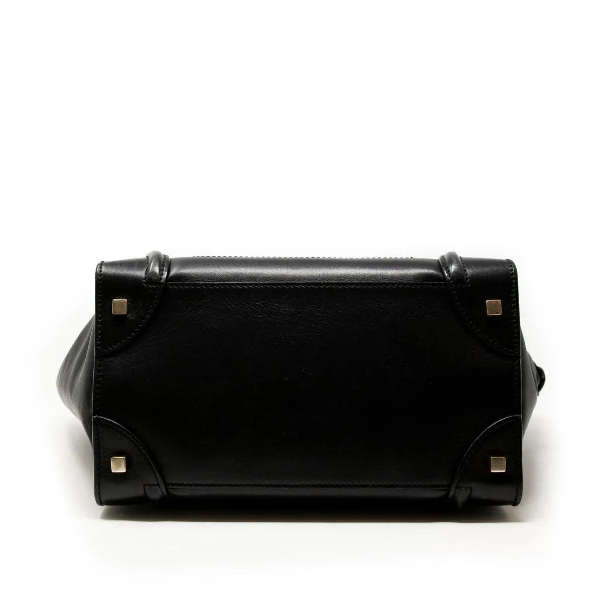 Celine Black Mini Luggage Tote