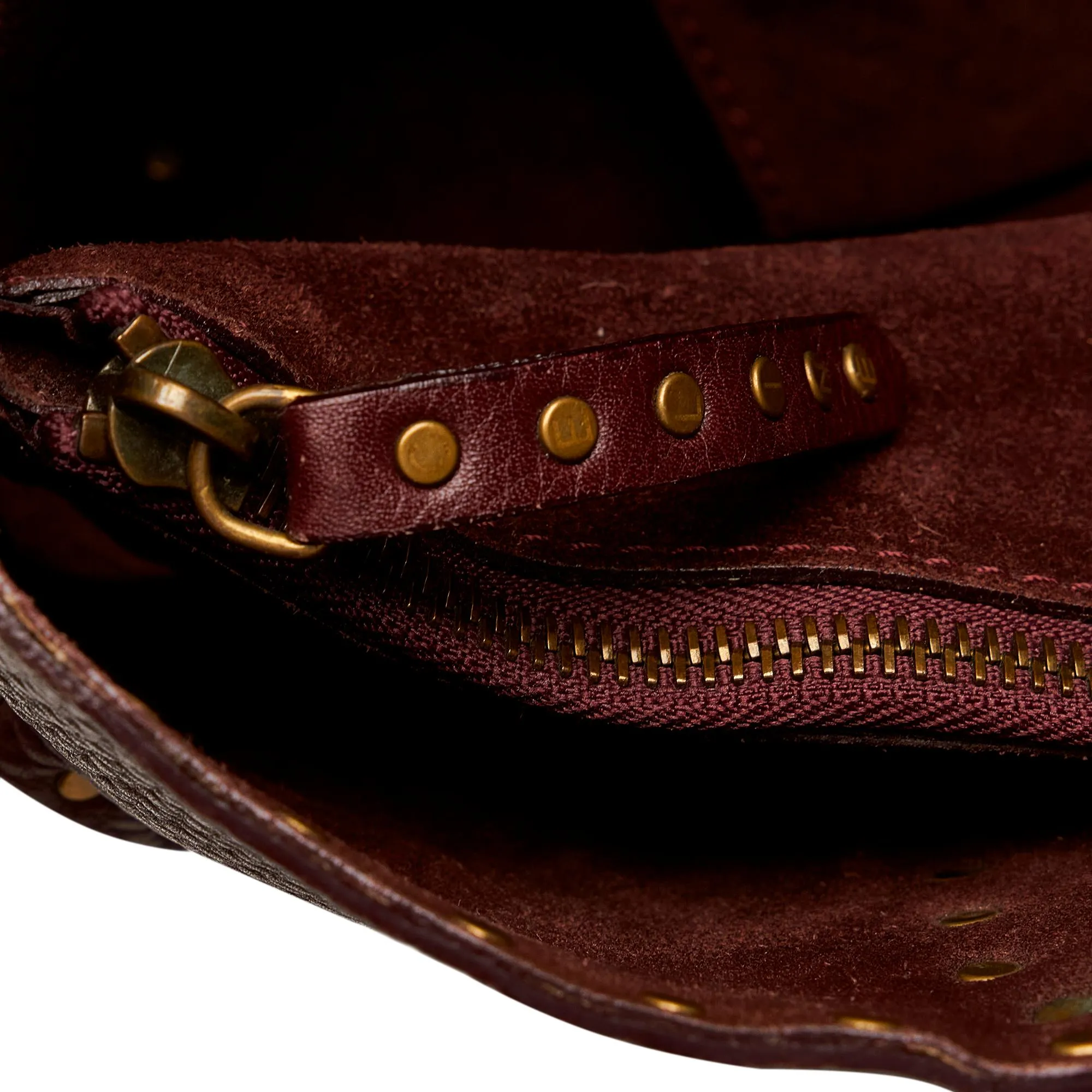Celine Boogie Studded Leather Handbag