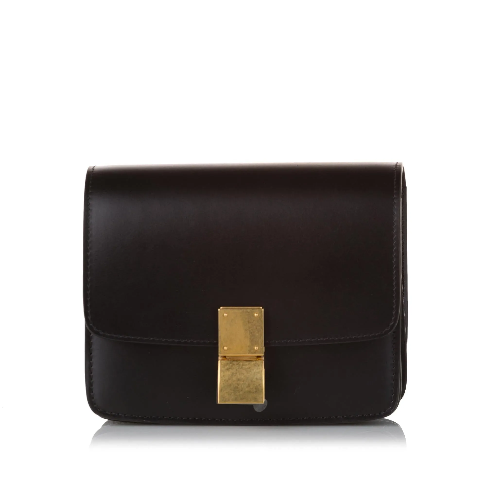 Celine Classic Box Small Leather Crossbody Bag