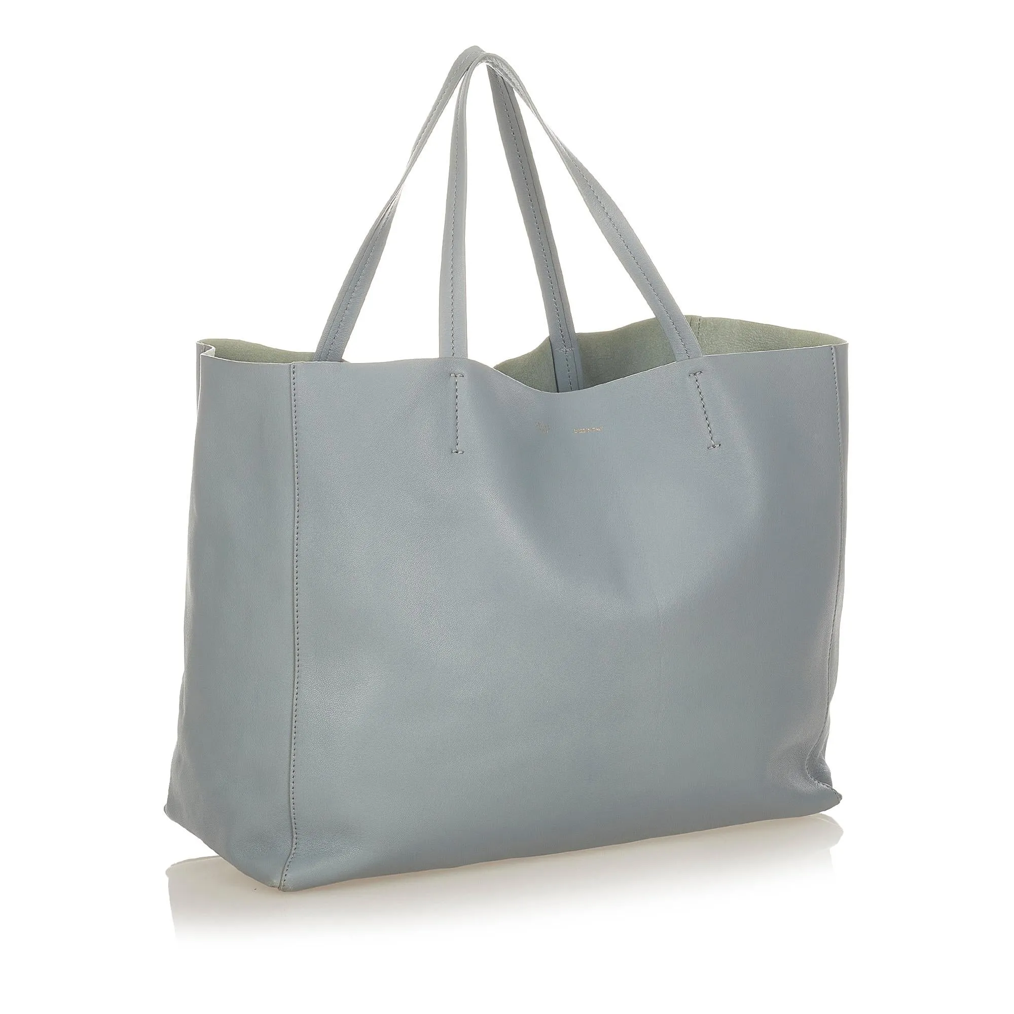 Celine Horizontal Cabas Leather Tote Bag