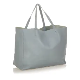 Celine Horizontal Cabas Leather Tote Bag