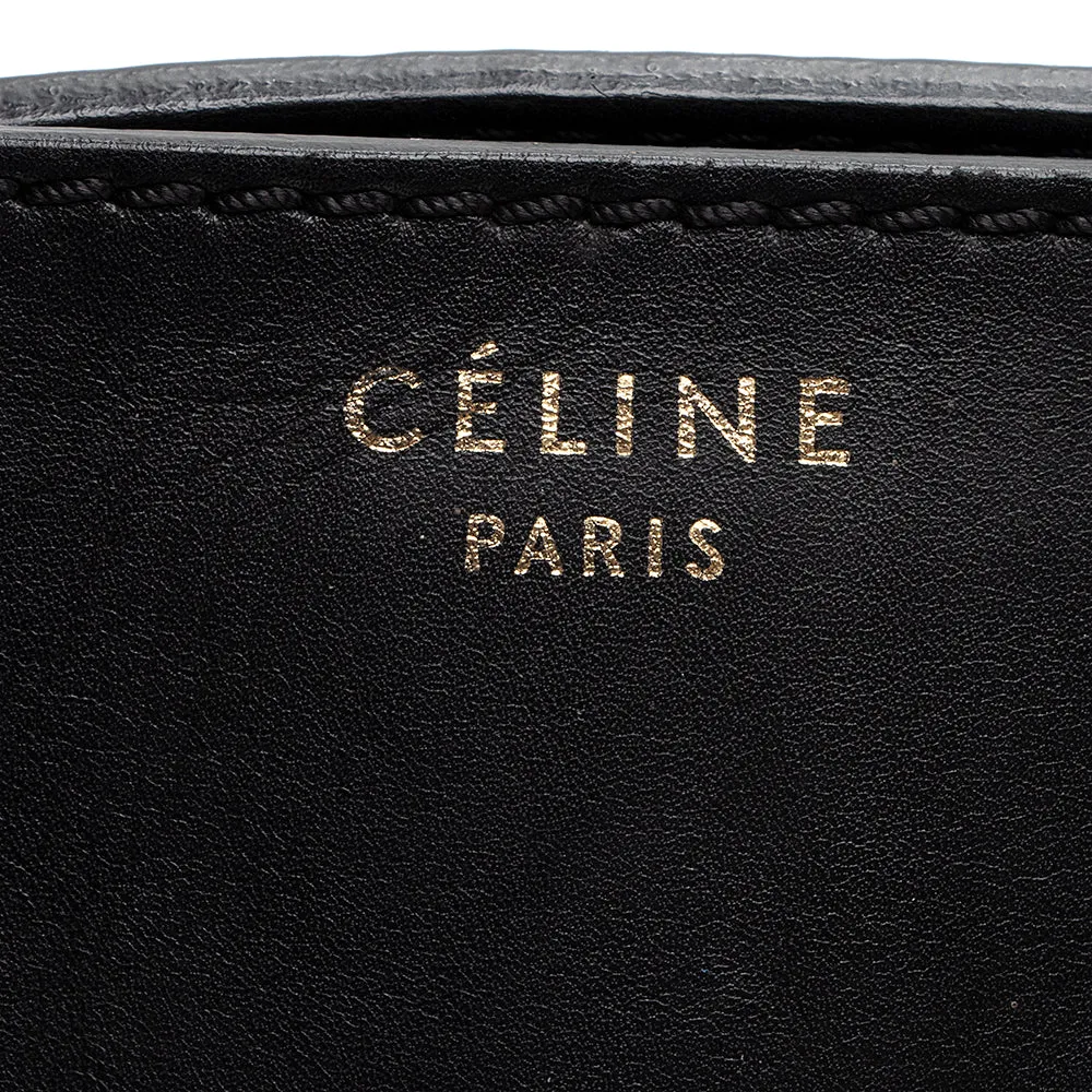 Celine Tricolor Calfskin Mini Luggage Tote - FINAL SALE (SHF-18811)
