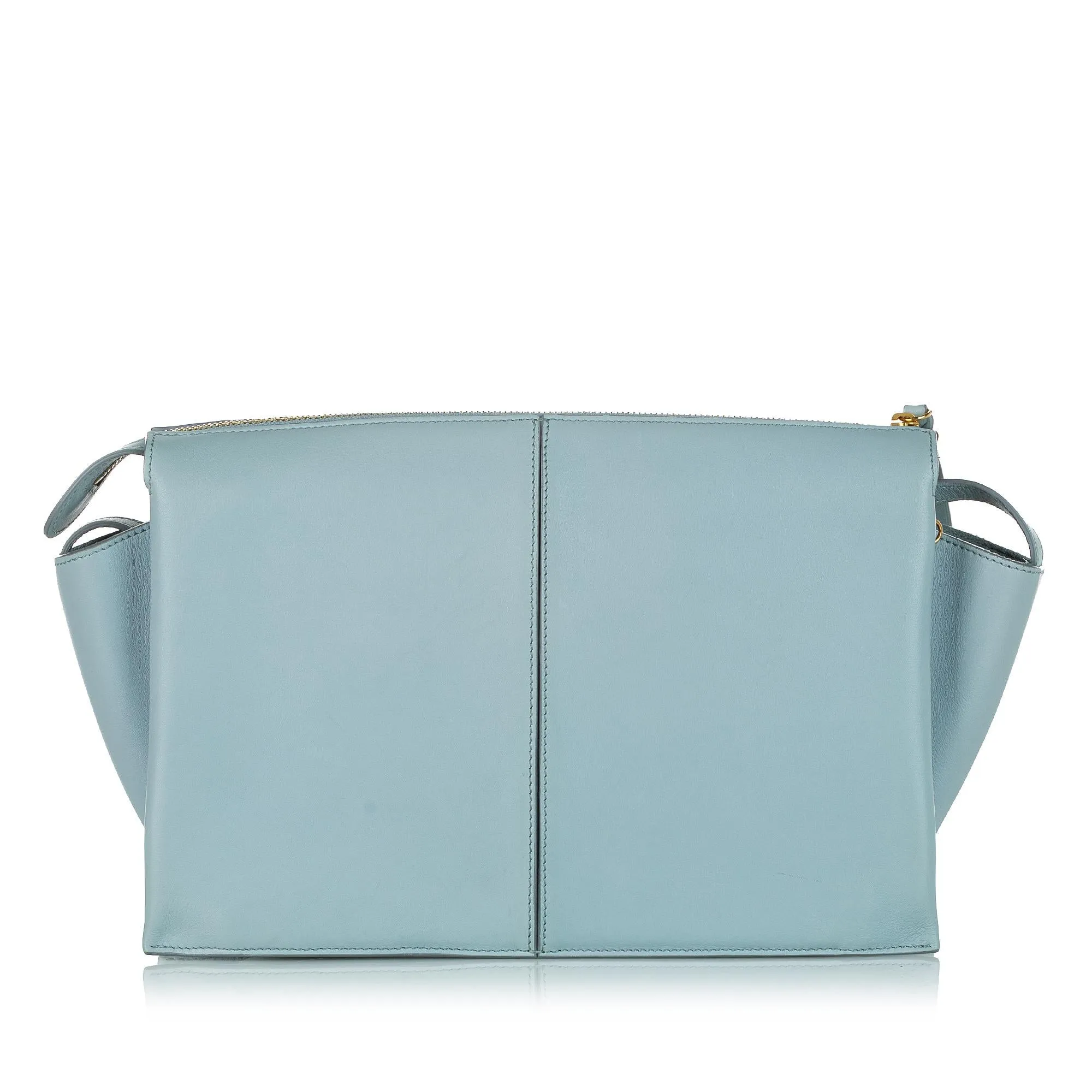 Celine Trifold Leather Crossbody Bag