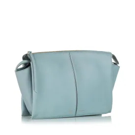 Celine Trifold Leather Crossbody Bag