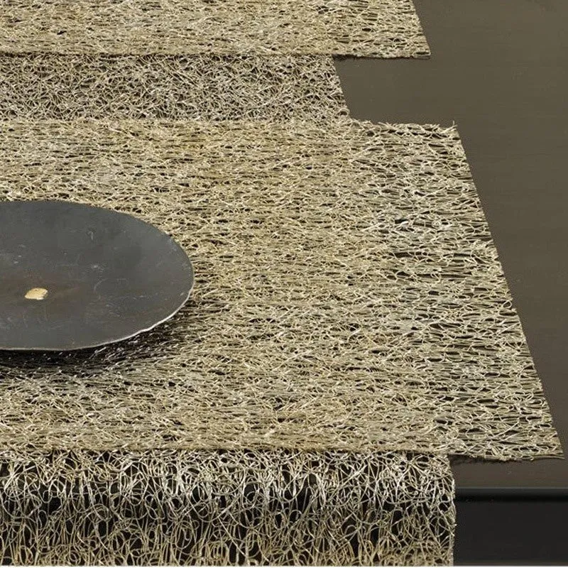 Chilewich Metallic Lace Collection